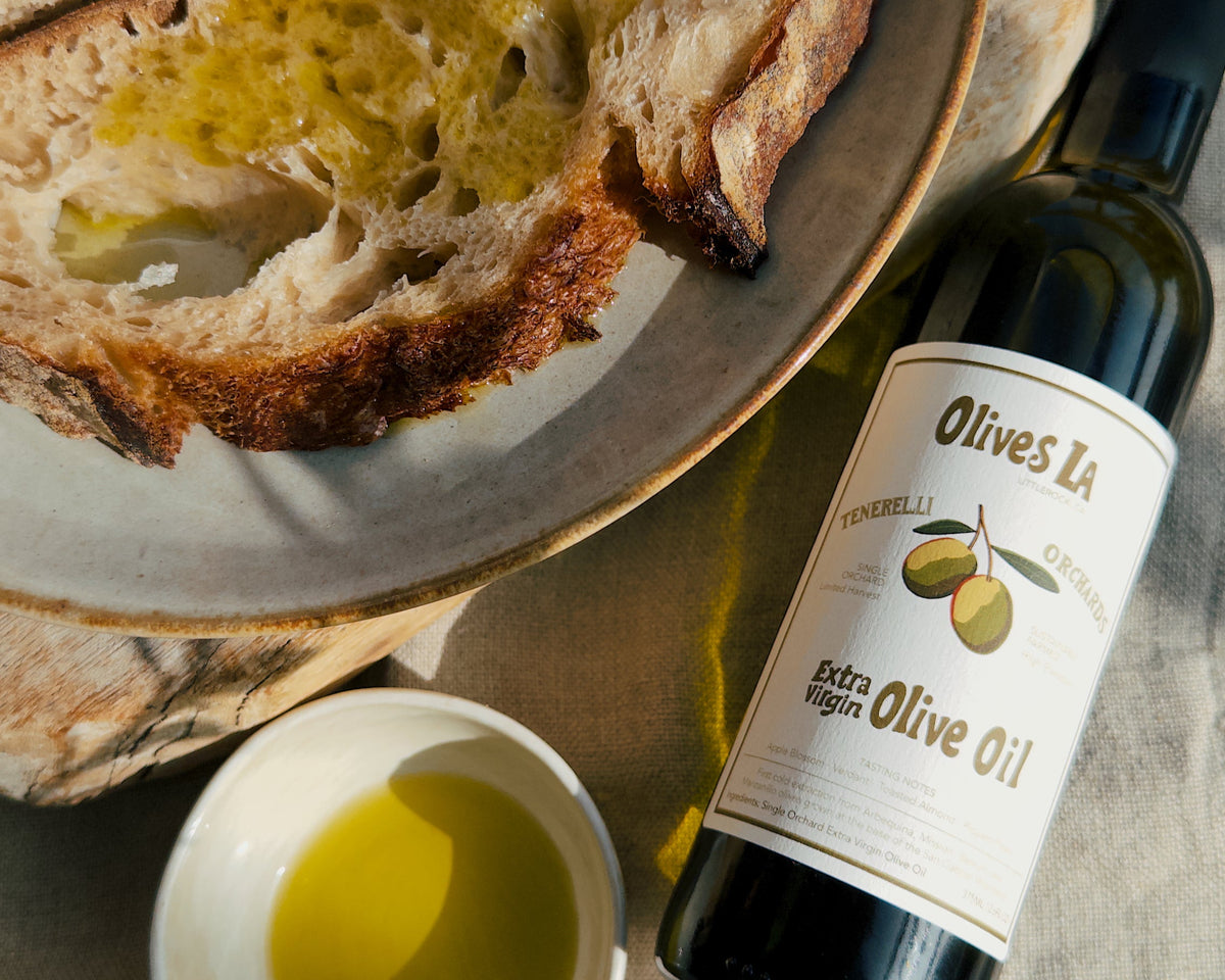 Olives LA Extra Virgin Olive Oil 2025: Limited First Harvest, cold