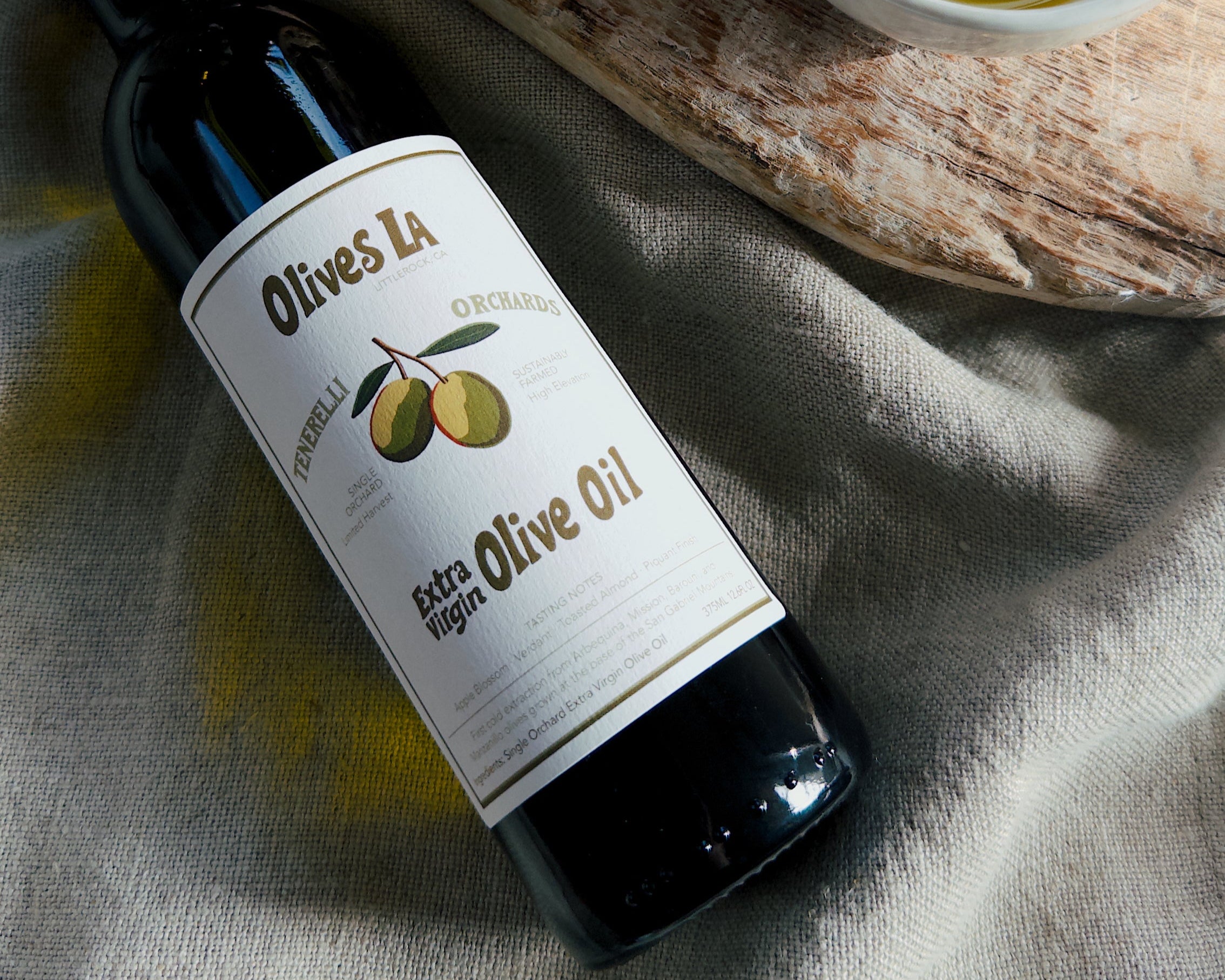 Olives LA Extra Virgin Olive Oil 2025: Limited First Harvest, cold